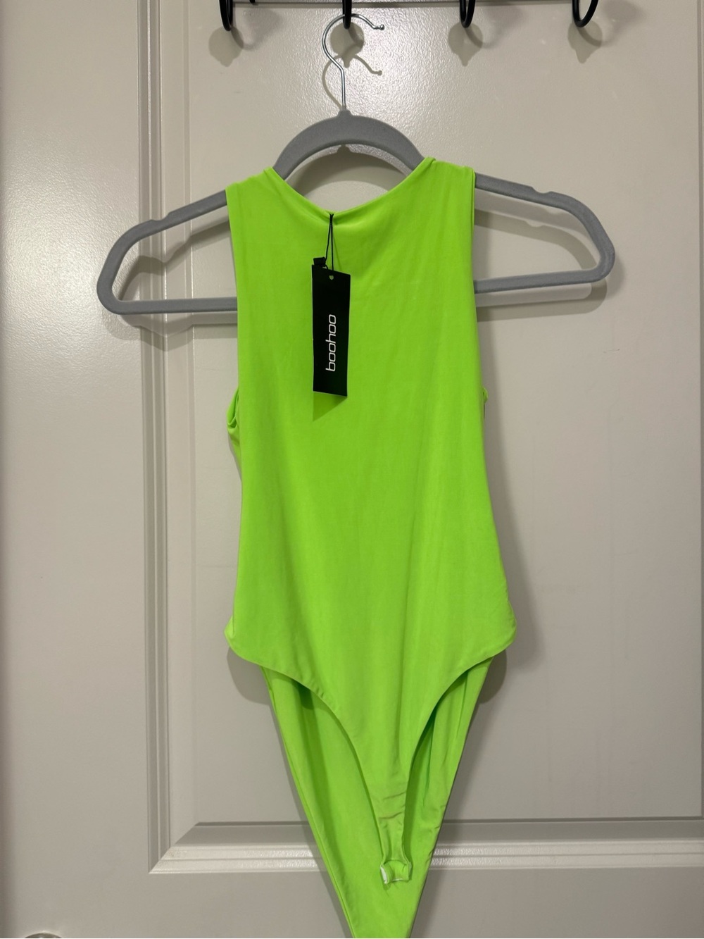Boohoo Neon Green Kids One-Piece Bodysuit